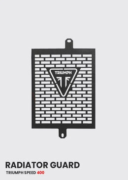 Triumph Speed 400 Radiator Guard (Black Matt)