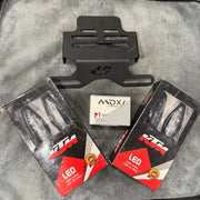 COMBO #999 46 TAIL TIDY + 2xKTM INDICATOR PAIRS + MOXI HAZARD