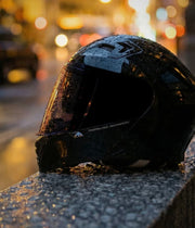 SBA-20 GLOSS BLACK HELMET