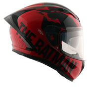 STREET DC BATMAN RED BLACK HELMET