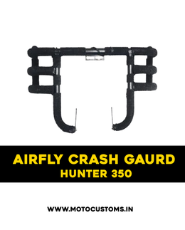 HUNTER 350 AIRFLY LEG GUARD - BLACK WITH ROPE