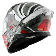 Axor Apex Hex-2 Helmet - Cool Grey Red