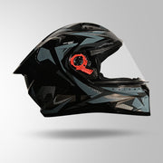 STUDDS RAIDER SKULPT GLOSS BLACK & GREY