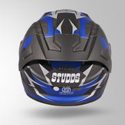 RAIDER SKULPT D1 DECOR MATT GREY & BLUE