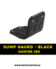 O.E Type Sump Guard For Hunter 350 (BLACK)