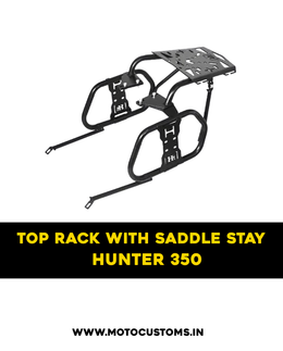 HUNTER 350 TOP RACK WITH SADDLE STAY