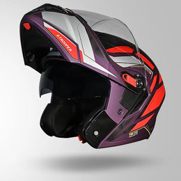 TROOPER DV D2 HELLCAT DECOR MATT PURPLE & RED