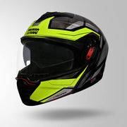 TROOPER DV D2 HELLCAT DECOR BLACK /FLUORESCENT YELLOW & YELLOW
