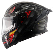 Apex Venomous Helmet - Black Red