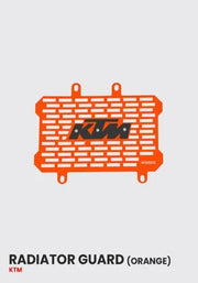 Radiator guard Black for KTM Duke