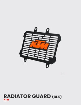 Radiator guard Black for KTM Duke